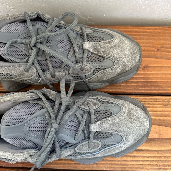 Adidas Yeezy 500 Granite Mens Sneakers Size 9 - Picture 6 of 7